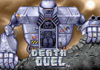 Death Duel (USA) Title Screen